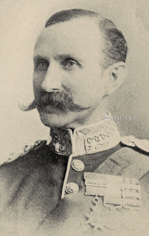 少将威廉·佩恩·西蒙斯爵士- 19世纪